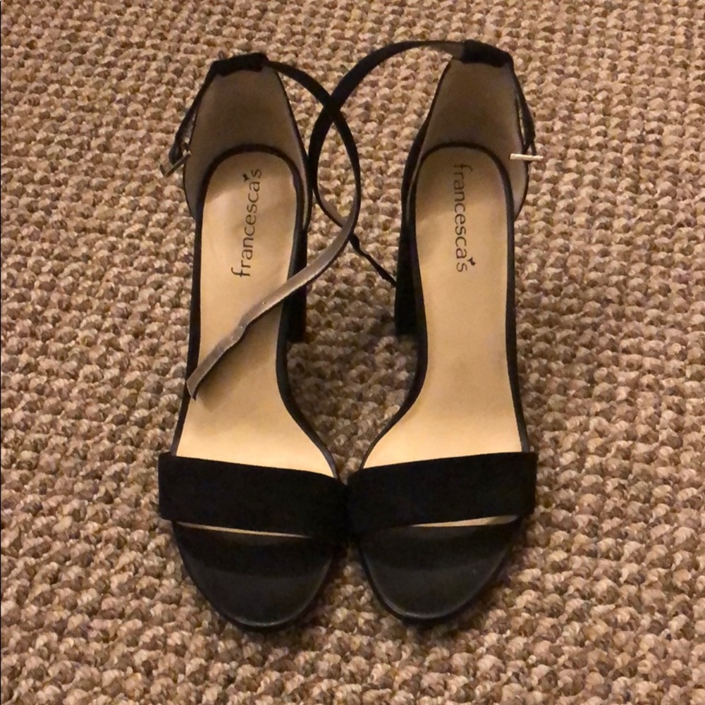 BEAUTIFUL Black High Heel Sandals